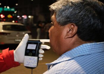 385 detenidos por alcoholímetro en 2025