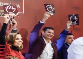 Armenta, firme con la unidad de Morena y Sheinbaum