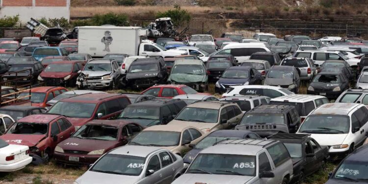 Automóviles serán retirados del corralón municipal