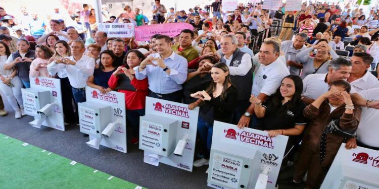 Entregan 200 alarmas vecinales en la capital