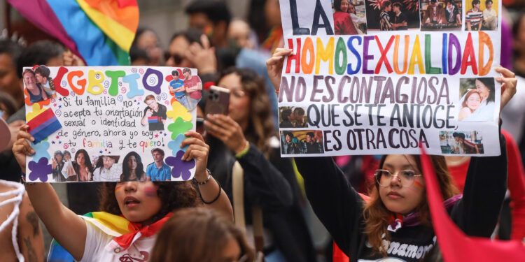Apoyan a setenta personas LGBT+