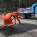 En total, 25 cuadrillas de bacheo en la capital
