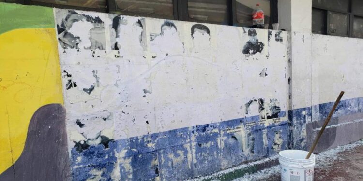Repondrán mural de desaparecidos