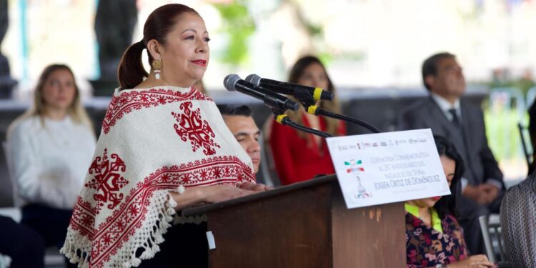 Congreso de Puebla: Presidenta de la Junta de Gobierno participó en ceremonia a la Corregidora