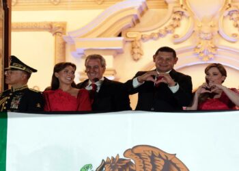 Fiestas Patrias en Puebla se desarrollan en paz