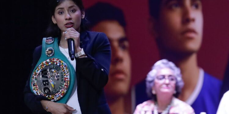 Gabriela Sánchez se prepara para su próximo combate