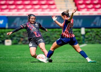 Franjitas empatan ante Chivas en el Akron