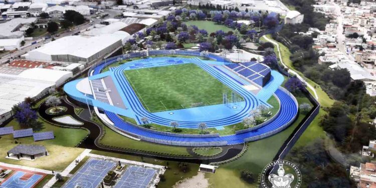 Nueva pista de atletismo de alto nivel en la BUAP