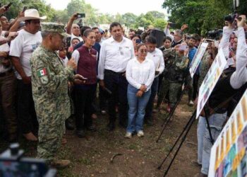 Atiende Sheinbaum daños por lluvias en la Sierra Norte