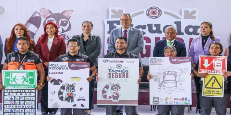 Arranca programa escolar para la prevención de riesgos