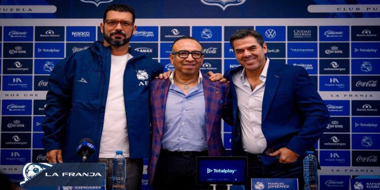 Albert Espigares es presentado como DT del Puebla