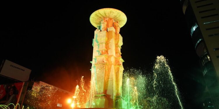 Inauguran mantenimiento de la Fuente de los Frailes