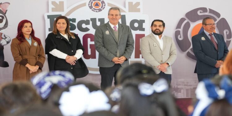 Impulsan Programa Escuela Segura en Puebla capital