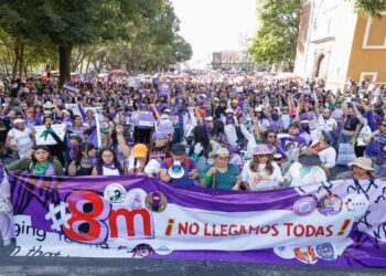 “Respeto pleno y libertad hacia participantes del 8M”