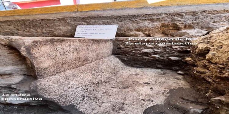 Hallan plaza ceremonial bajo calles de Atlixco