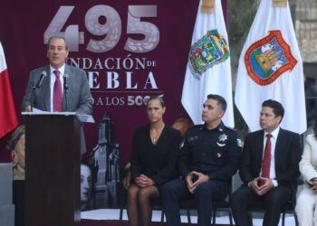 Conmemoran 495 años de la fundación de Puebla