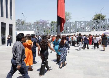 Congreso de Puebla participa en el Simulacro Nacional