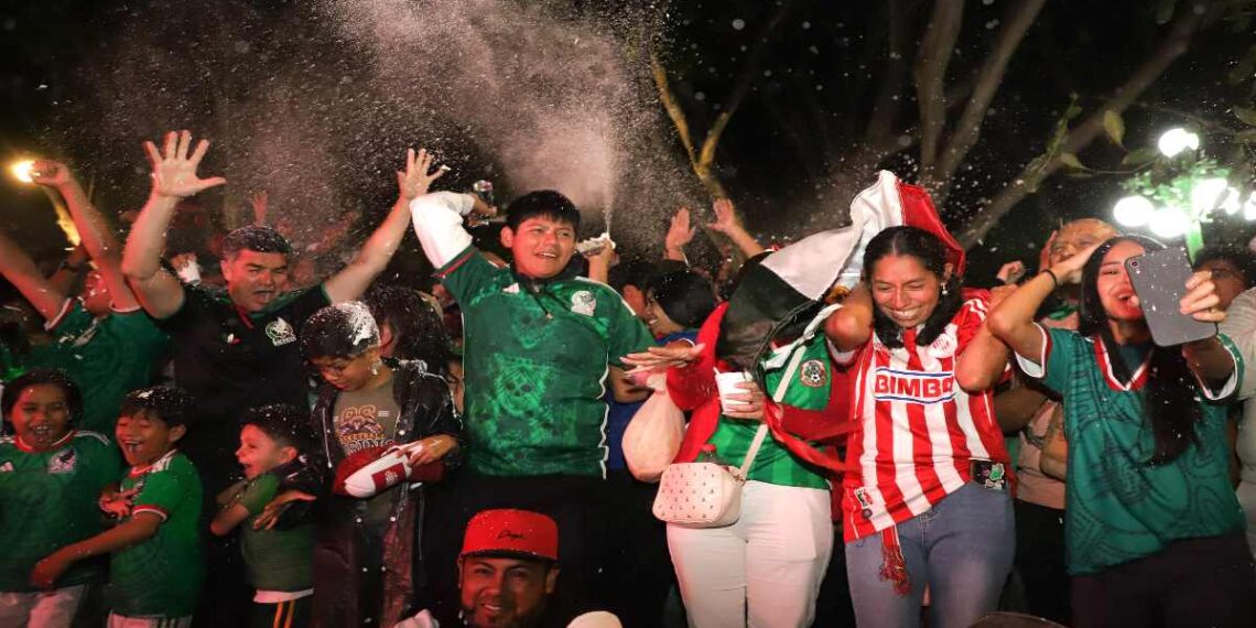 ¡Euforia tricolor!