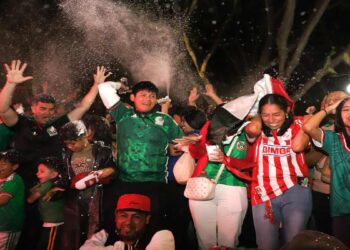 ¡Euforia tricolor!