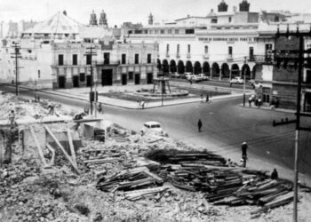 El cauce oculto bajo el Bulevar 5 de Mayo en Puebla