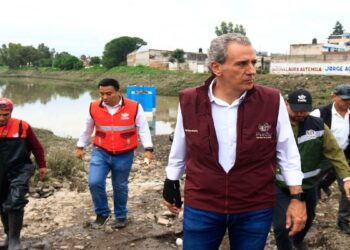 Supervisa José Chedraui zonas afectadas por lluvias