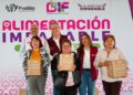 Dan 6 mil 300 despensas en Lomas de San Miguel