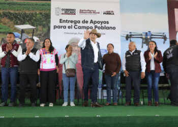 Entrega gobernador apoyos por 25 mdp al campo poblano